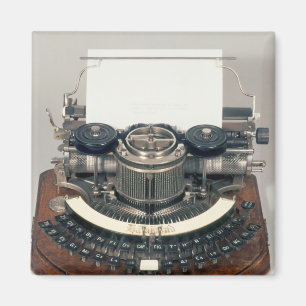 Hammond skrivmaskin, med idealtangentbord magnet