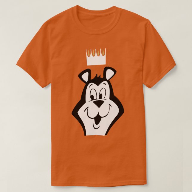 Hamms Bear med vit Krona T Shirt (Design framsida)