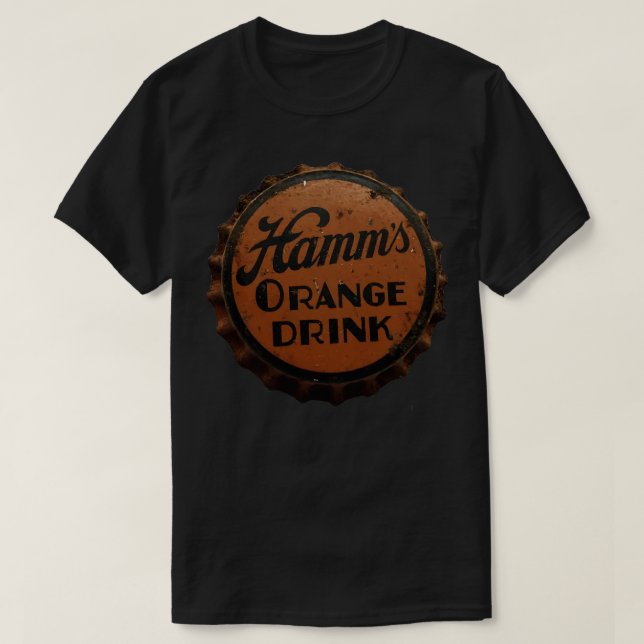 Hamms Orange Drink T Shirt (Design framsida)
