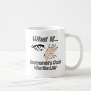 Hammurabis kodifierar kaffemugg
