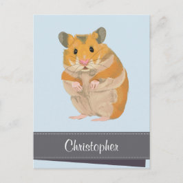 Hammy julHamsterjul Helg Vykort