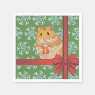 Hammy julHamsterjul Pappersservett