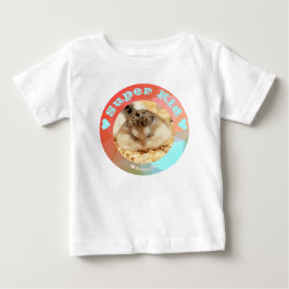 HammyVille - Cute Brown White Hamster - Toppen Kid Tröja