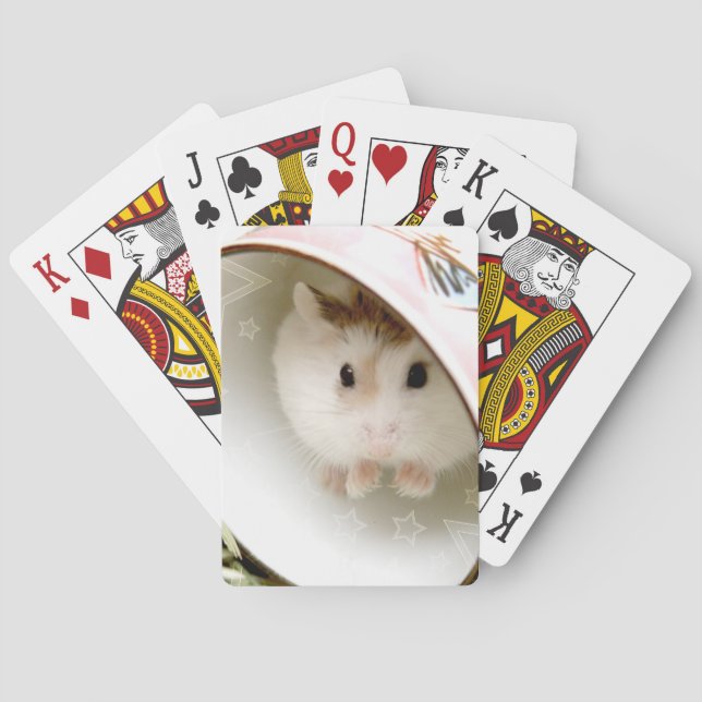 Hammyville - Cute Hamster Casinokort (Baksidan)