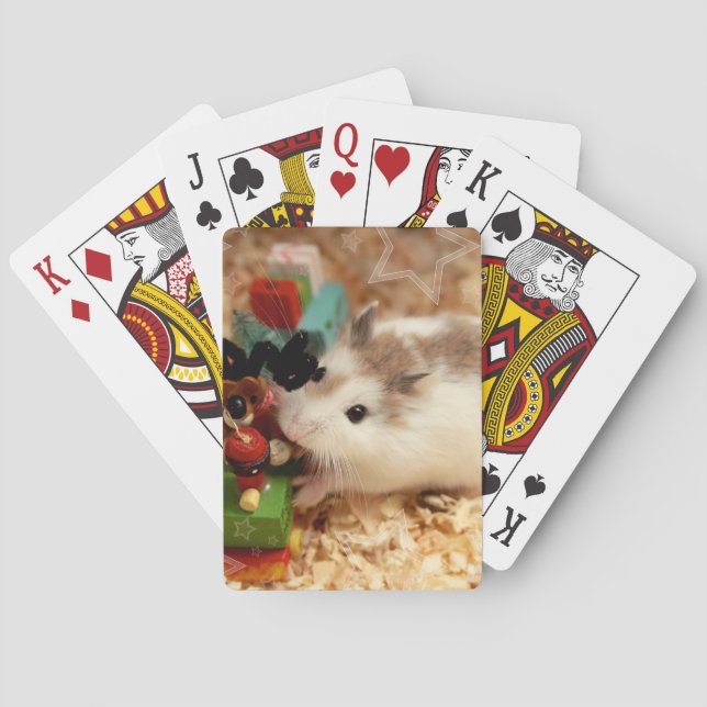 Hammyville - Cute Hamster Casinokort (Baksidan)