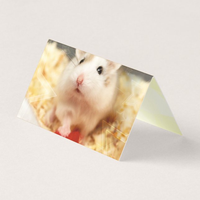 Hammyville - Cute Hamster Kort (Framsida)