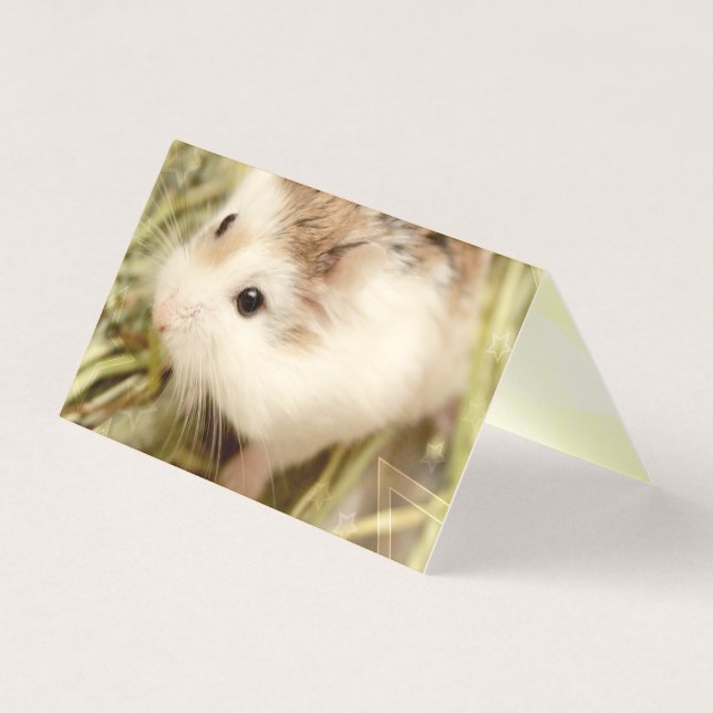 Hammyville - Cute Hamster Kort (Framsida)