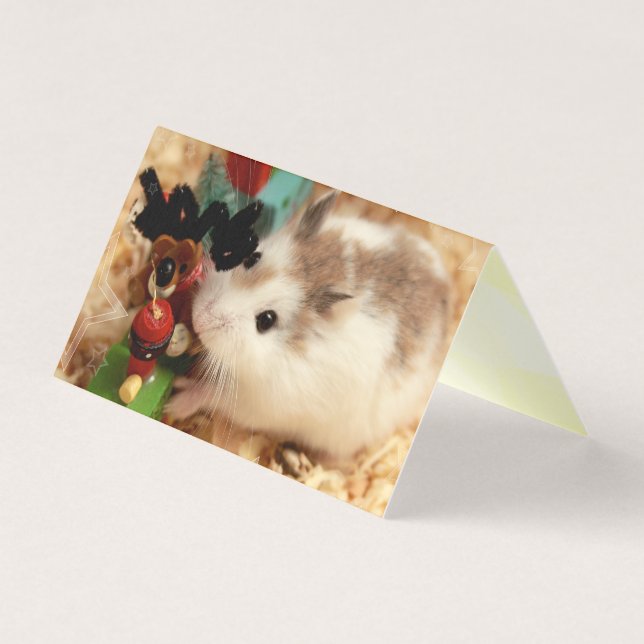 Hammyville - Cute Hamster Kort (Framsida)