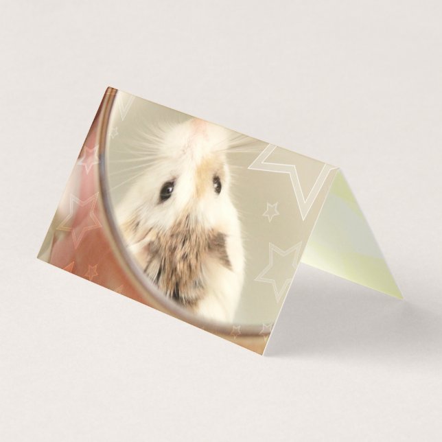 Hammyville - Cute Hamster Kort (Framsida)
