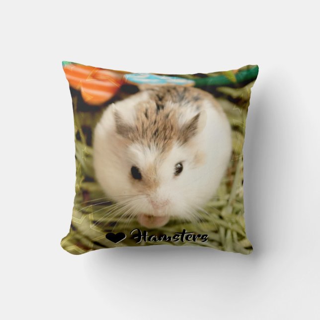 Hammyville - Cute Hamster Kudde (Framsida)