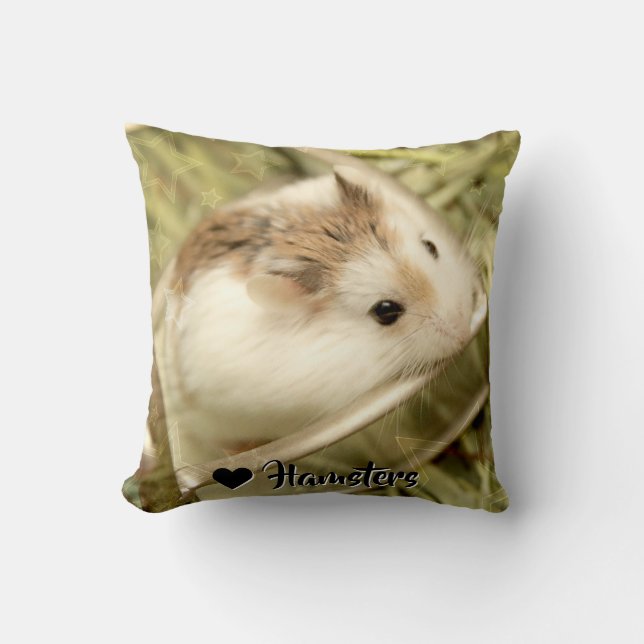Hammyville - Cute Hamster Kudde (Framsida)