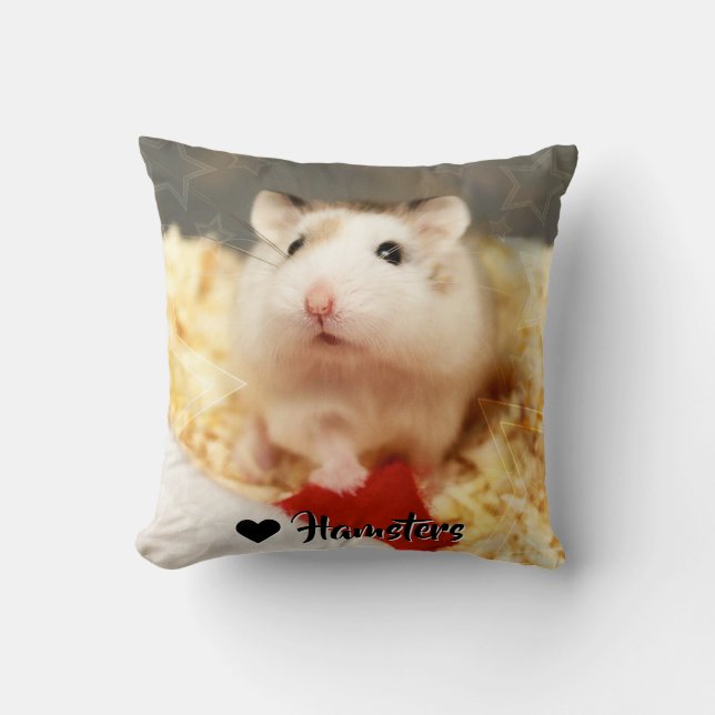Hammyville - Cute Hamster Kudde (Framsida)
