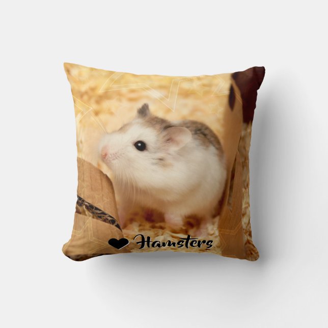 Hammyville - Cute Hamster Kudde (Framsida)