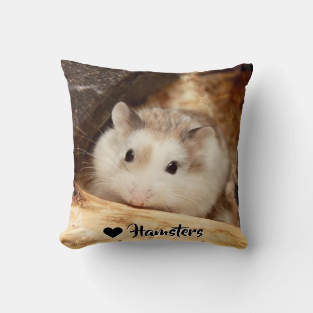 Hammyville - Cute Hamster Kudde (Framsida)