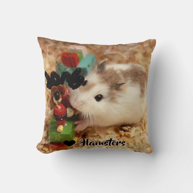 Hammyville - Cute Hamster Kudde (Framsida)