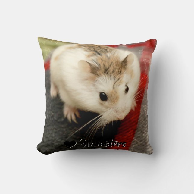 Hammyville - Cute Hamster Kudde (Framsida)