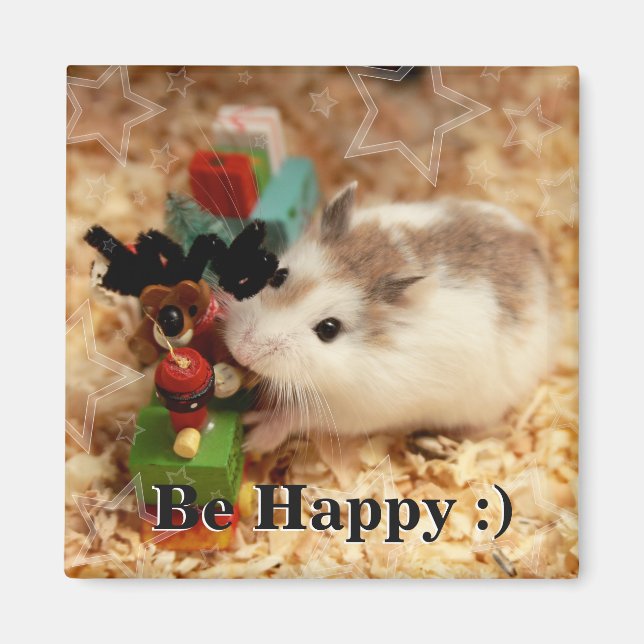 Hammyville - Cute Hamster Magnet (Framsidan)