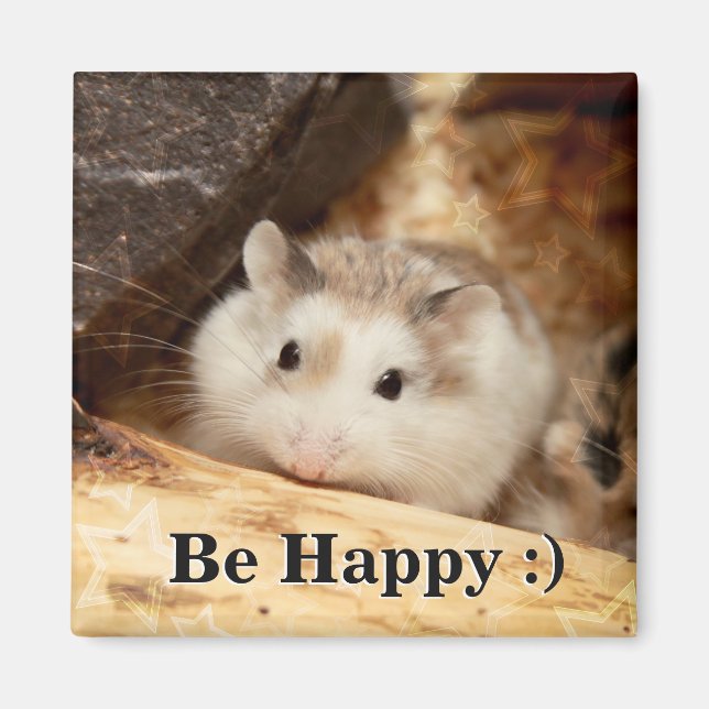 Hammyville - Cute Hamster Magnet (Framsidan)