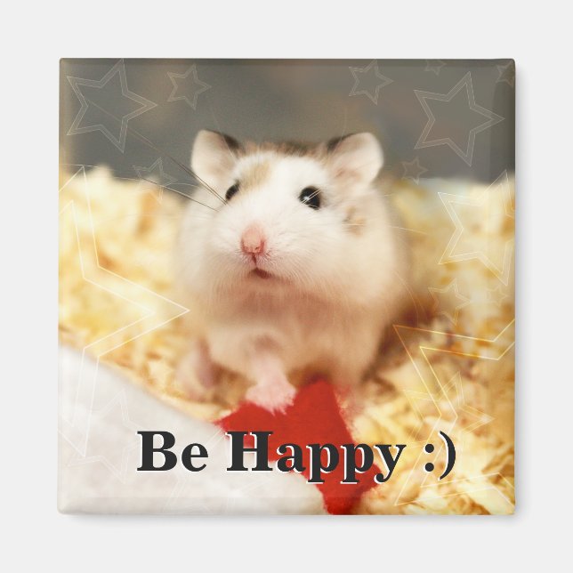 Hammyville - Cute Hamster Magnet (Framsidan)