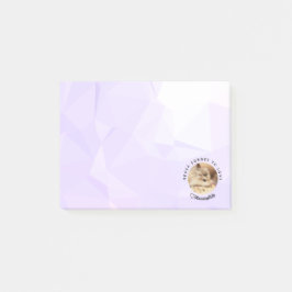 HammyVille - Cute Hamster med Motivational Quote Post-it Block