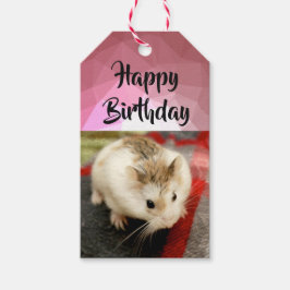Hammyville - Cute Hamster Presentetikett