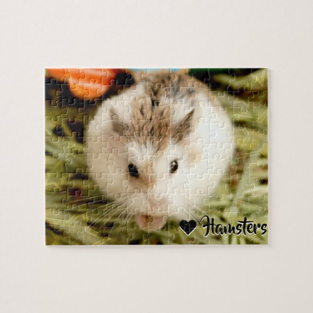 Hammyville - Cute Hamster Pussel (Horisontell)