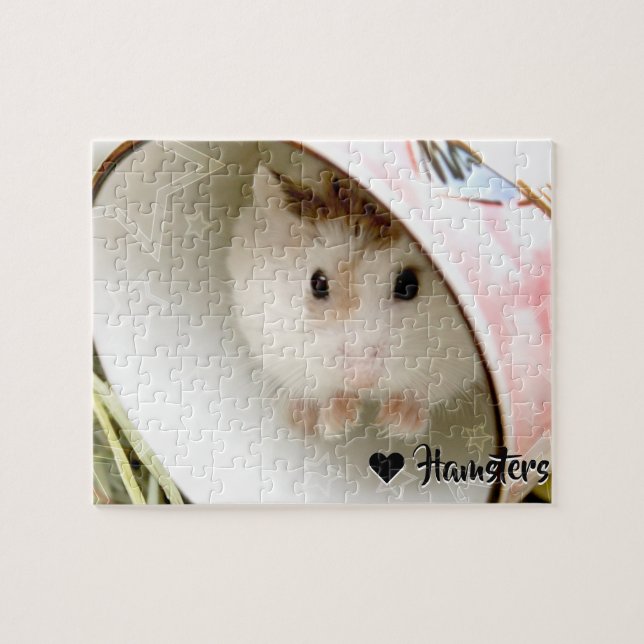 Hammyville - Cute Hamster Pussel (Horisontell)