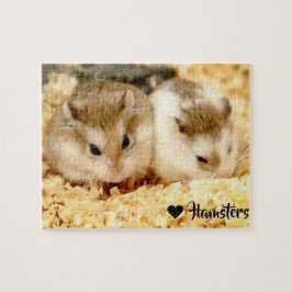 Hammyville - Cute Hamster Pussel