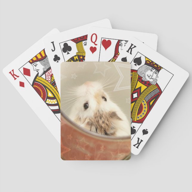 Hammyville - Cute Hamster Spel Kort (Baksidan)