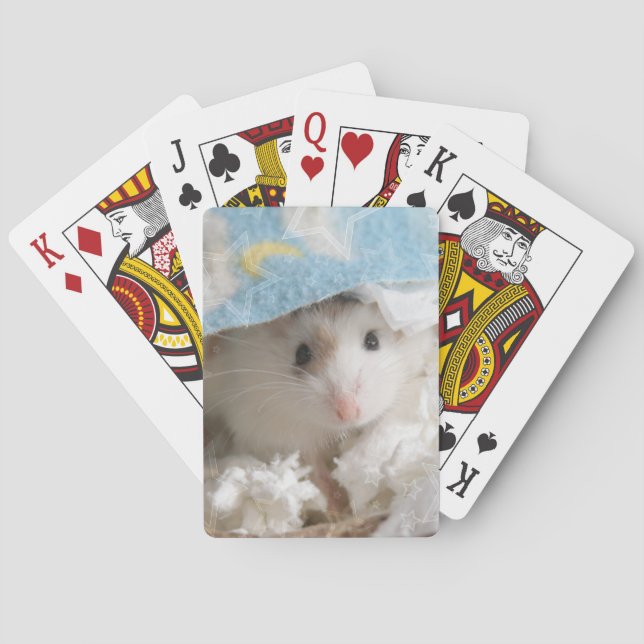 Hammyville - Cute Hamster Spel Kort (Baksidan)