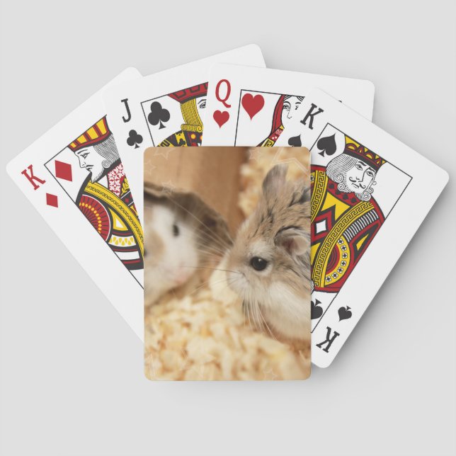 Hammyville - Cute Hamster Spelkort (Baksidan)
