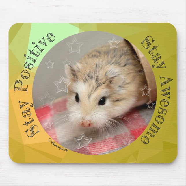 HammyVille - Cute Hamster Stanna Fantastisk Musmatta (Framsidan)
