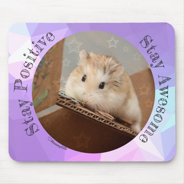 HammyVille - Cute Hamster Stanna Fantastisk Musmatta (Framsidan)
