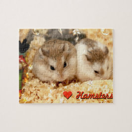 Hammyville - Cute Hamsters Pussel