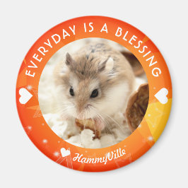 Hammyville - Cute Robo Hamster Magnet