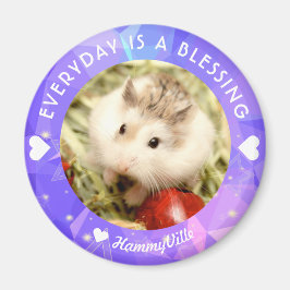 Hammyville - Cute Robo Hamster Magnet