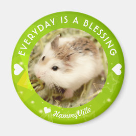 Hammyville - Cute Robo Hamster Magnet