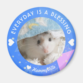 Hammyville - Cute Robo Hamster Magnet