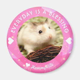 Hammyville - Cute Robo Hamster Magnet