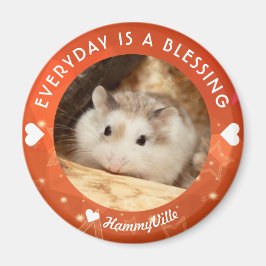 Hammyville - Cute Robo Hamster Magnet