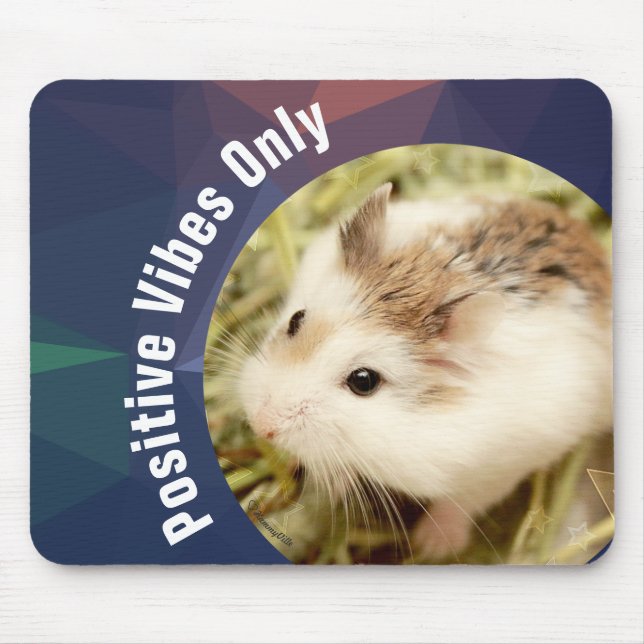 HammyVille - Endast Cute Hamster Positive Vibes Musmatta (Framsidan)
