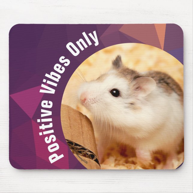 HammyVille - Endast Cute Hamster Positive Vibes Musmatta (Framsidan)