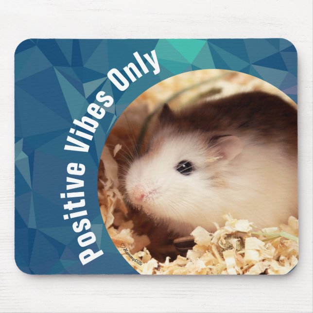 HammyVille - Endast Cute Hamster Positive Vibes Musmatta (Framsidan)
