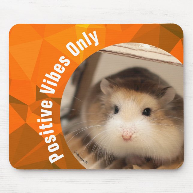 HammyVille - Endast Cute Hamster Positive Vibes Musmatta (Framsidan)