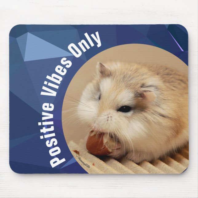 HammyVille - Endast Cute Hamster Positive Vibes Musmatta (Framsidan)