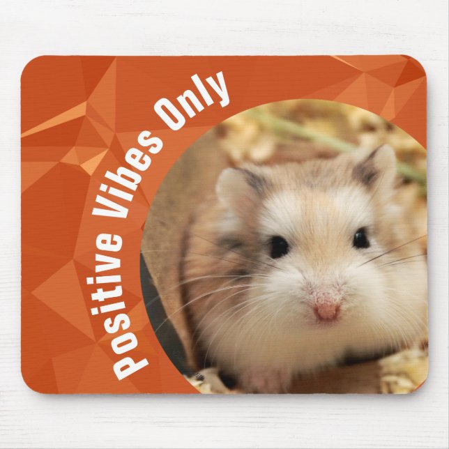HammyVille - Endast Cute Hamster Positive Vibes Musmatta (Framsidan)