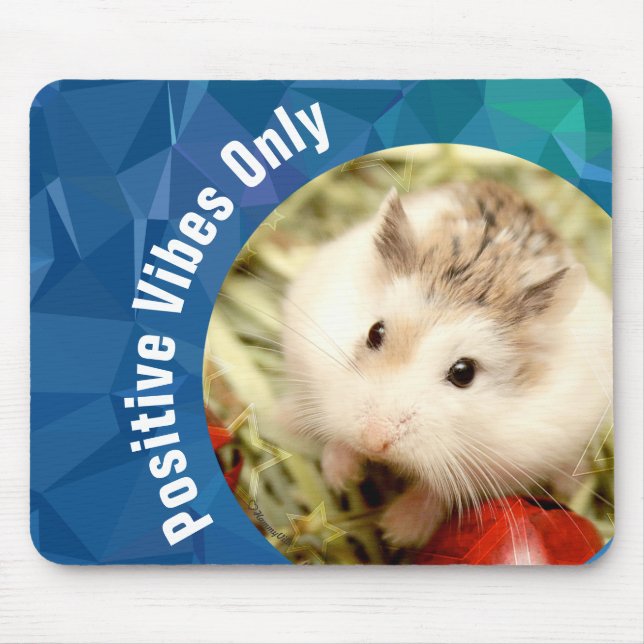 HammyVille - Endast Cute Hamster Positive Vibes Musmatta (Framsidan)