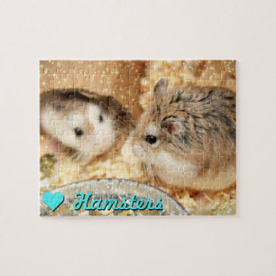 Hammyville - gulliga Hamsters Pussel