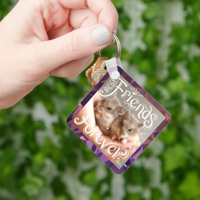 Hammyville - Hamster Best Friends Forever Nyckelring (Hand)