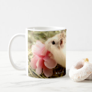 Hammyville - Hamster Flower Smell i Ro Kaffemugg